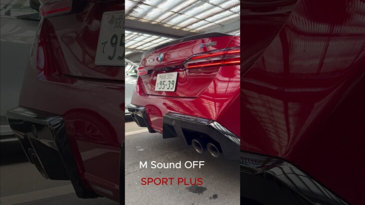 THE BMW M5のマフラー音です！試乗予約、見積もりのご相談はElbe BMWまで！#bmw  #bmwm  #elbebmw #マフラーサウンド #bmwm5