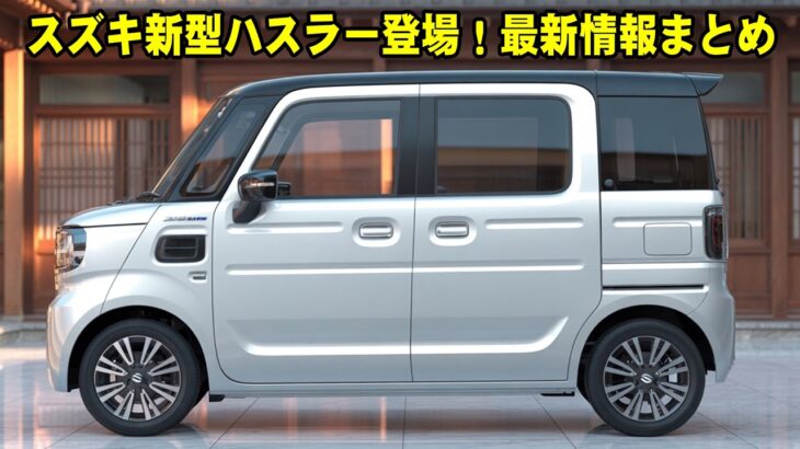 スズキ新型ハスラーついに登場！デザイン・エンジン・価格の最新情報まとめ！