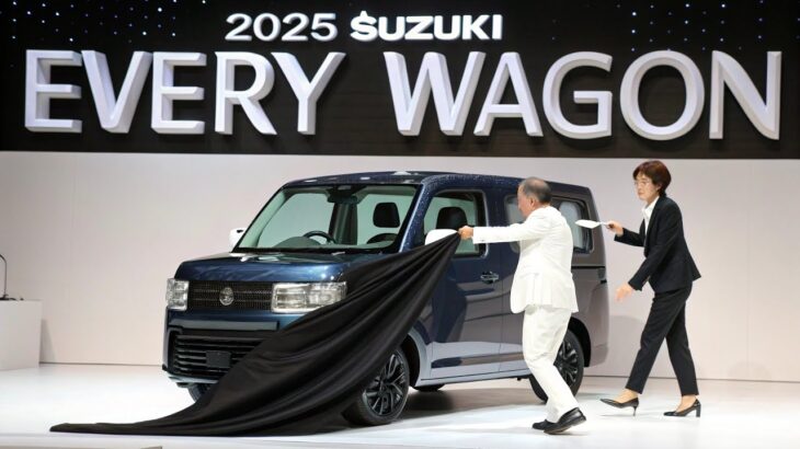 🚘【2025年最新】スズキ・エブリイワゴン徹底レビュー！外装・内装・性能・価格を詳しく解説