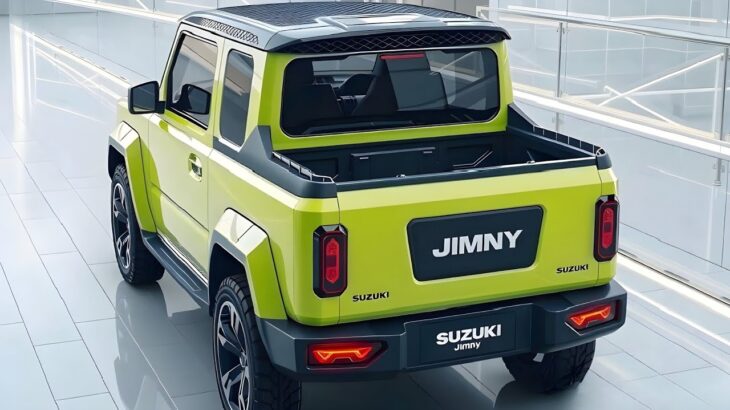 2026 Suzuki Jimny Pickup – Compact Size, Maximum Adventure – Adventure-Ready and Work-Friendly!