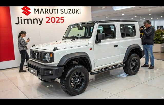 “2025 Maruti Suzuki Jimny 🚙 | New Look, New Design, Crazy Features & Finally Launched