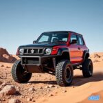 suzuki Jimmy offroad modifikasi by otoAI #ai #automobile  #cars #offroad #offroading #suzuki