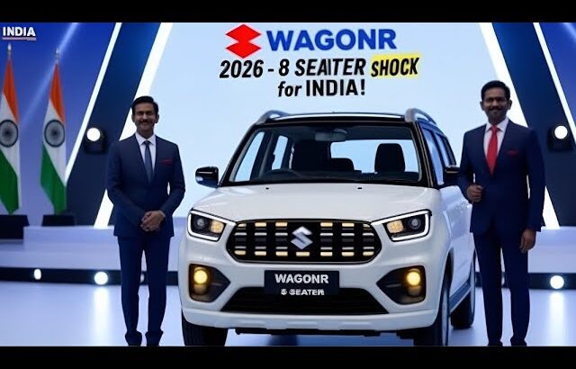 “2026 Maruti Suzuki WagonR 8 Seater – The King 👑 of Indian Family Cars Returns!”