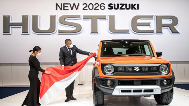 【新型ハスラー2026】ついにフルモデルチェンジ！進化した軽SUVのすべてが明らかに！
