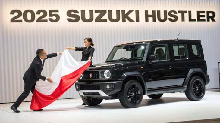 🚙これが新型2025スズキ・ハスラーだ！軽SUVの革命！デザイン・走り・価格すべてが進化した傑作💥