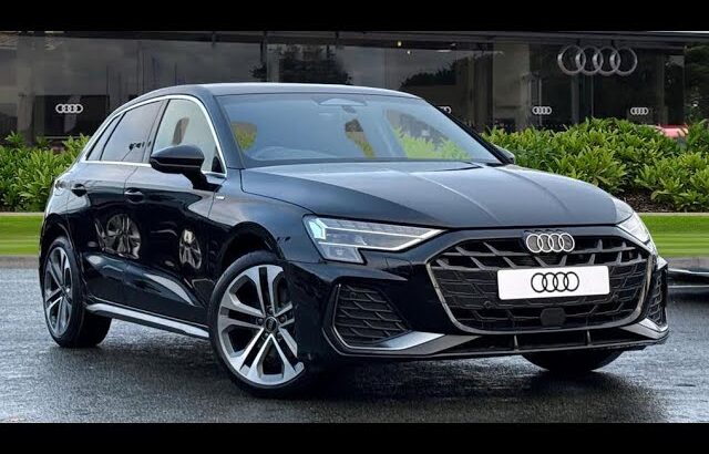 2025 Brand New Audi A3 1.5 TFSI 30 S line Sportback S Tronic | Stoke Audi