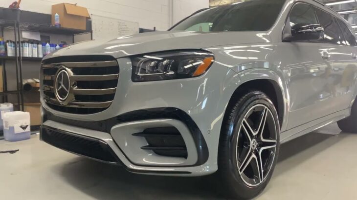 2026 Mercedes GLS 450 4 Matic $119,425 sticker start up and walk around