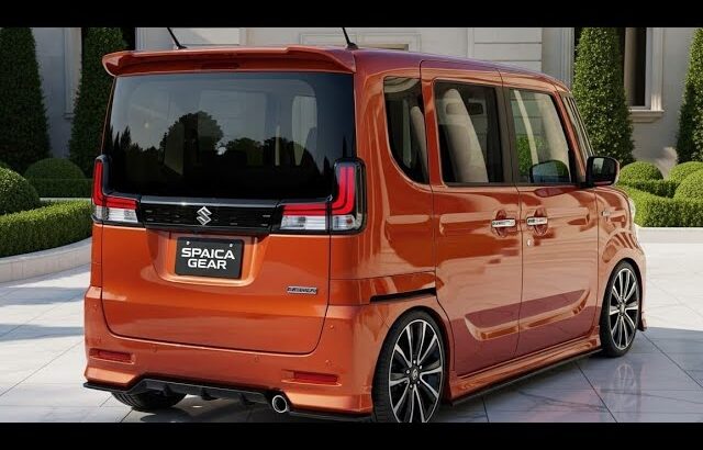衝撃！2025年新型スズキ・スペーシアギアが軽自動車の常識を覆す！未来の軽SUVがついに登場！