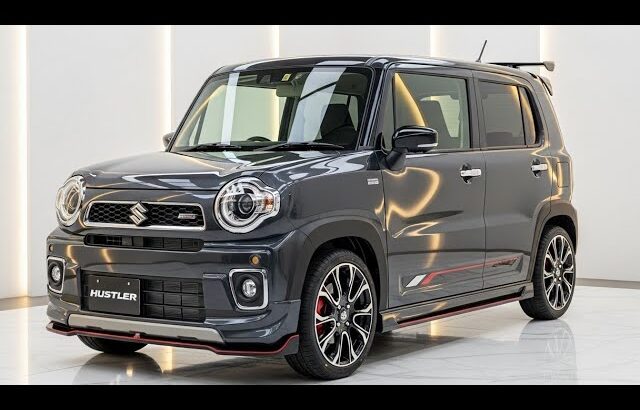 ついに公開！2026年新型スズキ・ハスラーが登場！進化したデザインとハイブリッド性能が凄すぎる✨🚗