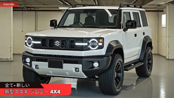 新型スズキ ジムニー 4×4 発表 – ミニ SUV、最大の冒険！