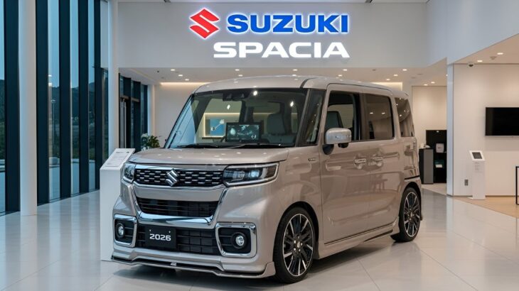 「新型スズキ スペーシアで未来の軽ワゴンを体験」**