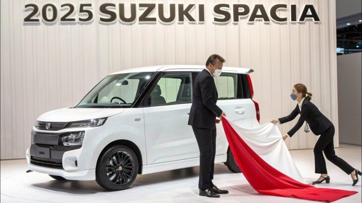 「2025年新型スズキ・スペーシア徹底レビュー！デザイン進化＆燃費最強の軽ハイトワゴン登場｜Suzuki Spacia 2025 Review」