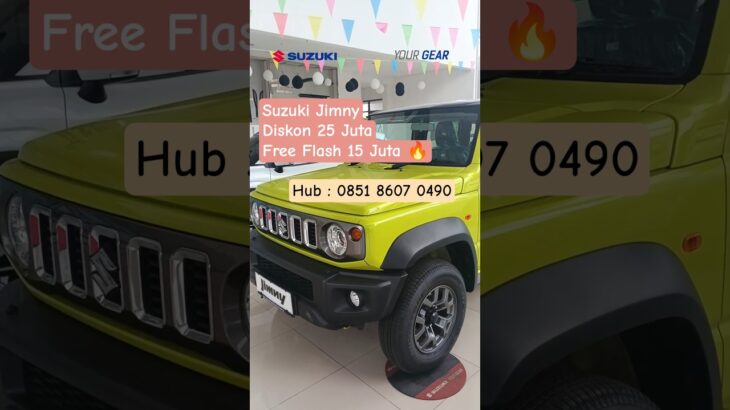 Beli Suzuki Jimny Dapat Flash 15 Juta 🤩 #suzukijimny #jimnycommunity #jimnychallenge #promosuzuki