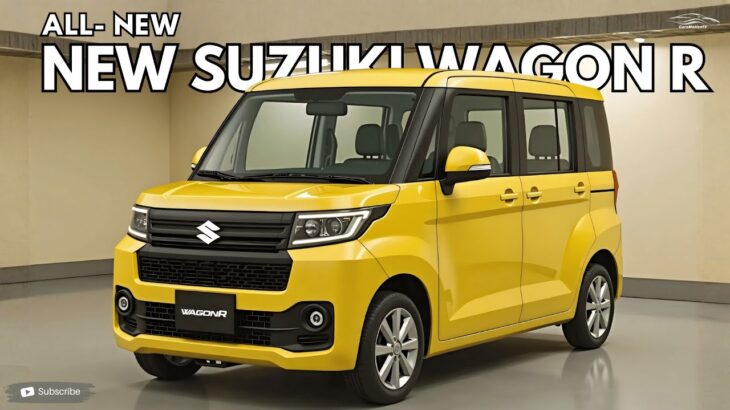 新型スズキ ワゴンR 発表 – 史上最もスマートなコンパクトカー？