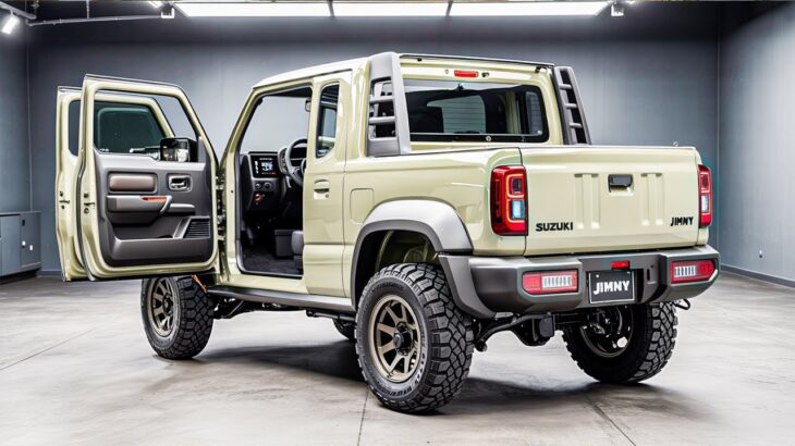 2026 Suzuki Jimny Pickup –  Bold Upgrades, and Insane Off-Road Power!