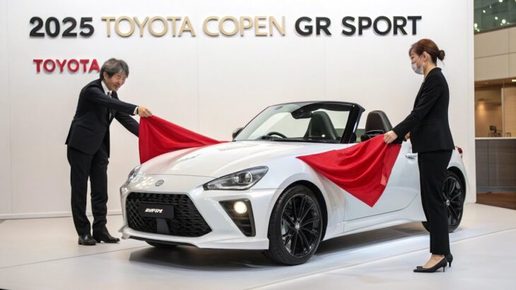 🚗🔥 2025年 トヨタ コペンGRスポーツ – 小さなボディに大きな走り!