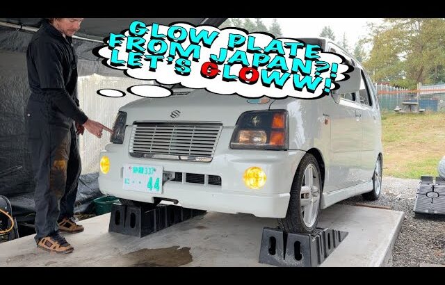 Japanese JDM Glow Plate Install On My Kei Suzuki Wagon R For Fun! The More You Know