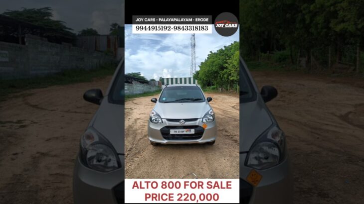 MARUTI ALTO 800 LOW BUDGET CAR FOR SALE CONTACT 9944915192 #usedcars #usedcarsforsale