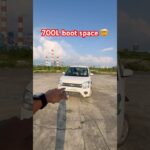 Maruti Suzuki wagon r VXI boot space!!  #carreview #marutisuzuki #wagonr #bootspace #suzukiswift