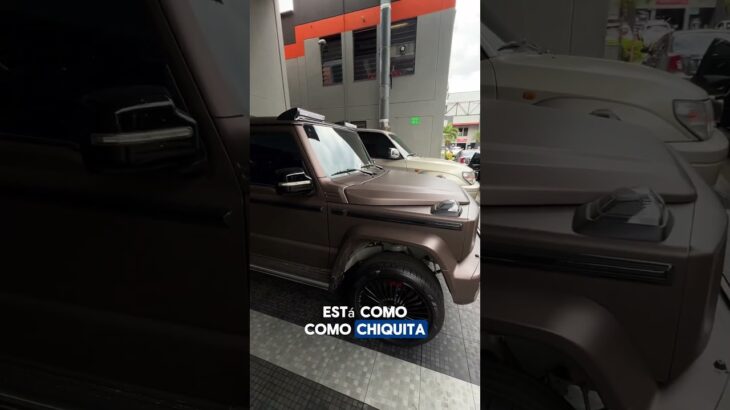 Mercedes Benz GWagon o Suzuki Jimny con bodykit??