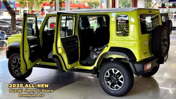 New 2025 All-New Suzuki Jimny 5-Doors Pro Premium: King’s Performance Off-Road, Interior, Exeterior
