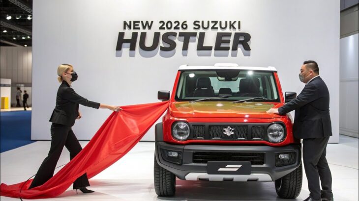 2026年新型スズキ・ハスラー完全紹介！デザイン・性能・装備のすべてが進化した軽SUVの決定版！