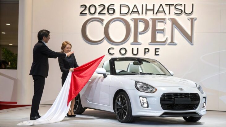🚗✨2026年新型ダイハツ・コペン・クーペ登場！小さなボディに驚きの走りと上質デザイン！【徹底レビュー】
