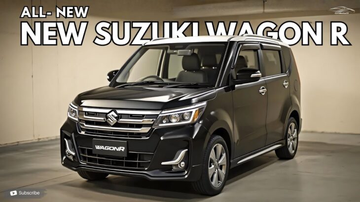 新型スズキ ワゴンR 発表 – スズキの賢い都市のヒーロー！