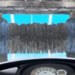 レミルト サーパスでムーブ洗車！エムケー精工　車の中から撮ったバージョン　洗車機