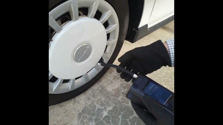 電動空気入れ (WindGallop LD-1689) で空気を入れてみた