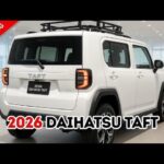 【最新情報】2026年新型ダイハツ・タフト SUVファン必見