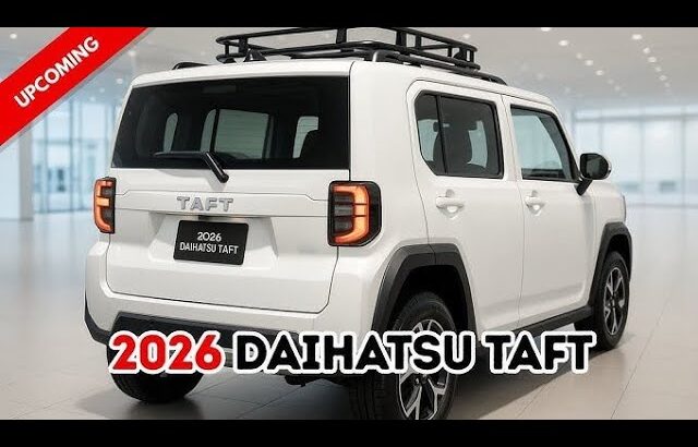 【最新情報】2026年新型ダイハツ・タフト SUVファン必見