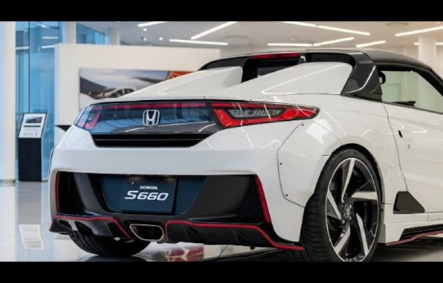 「新型ホンダS660 2025ついに登場！この軽スポーツが未来を変える！」