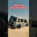 TEASER – SUZUKI JIMNY STUCK IN SAND  🚨 #offroadrecovery #carstuckinsand #suzukijimny