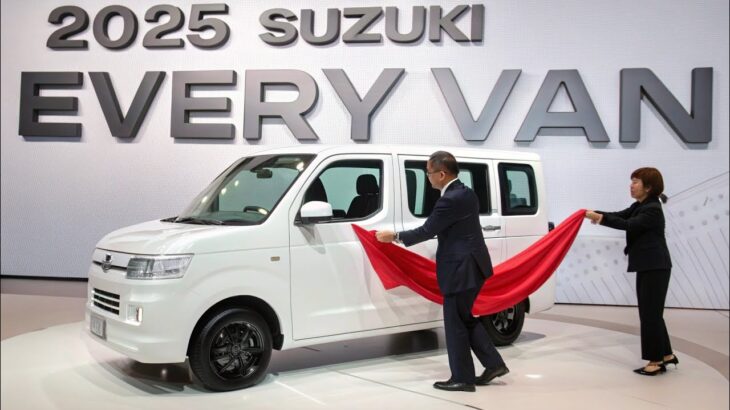 「2025年新型スズキ・エブリイ徹底レビュー！驚きの進化と燃費性能、軽バンの頂点がここに登場！」