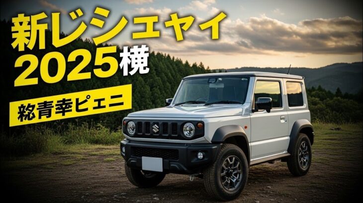 🚙 新型スズキ・ジムニー2025登場！小さなモンスターがさらに進化！【Suzuki Jimny 2025 Review】