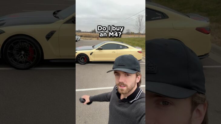 Test driving My First BMW M4 – This or a Cadillac Blackwing?