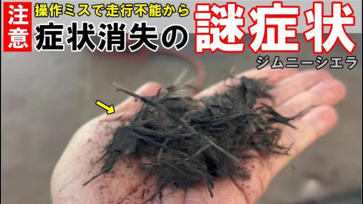 【注意喚起】操作ミスで走行不能に陥ったジムニー　なぜか症状が消えて走行可能になるという謎症状に遭遇