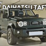 新型ダイハツ タフト 4×4 発表 ― 最も楽しい4WD車になるかも