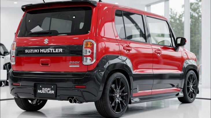 【新型ハスラー2026】軽SUVの王者が覚醒！デザインも装備も最強すぎる