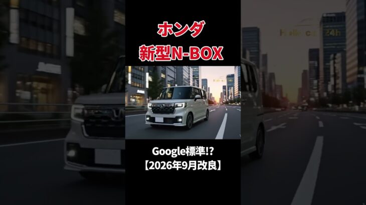 ホンダ新型N BOXが地味に激変! #shorts
