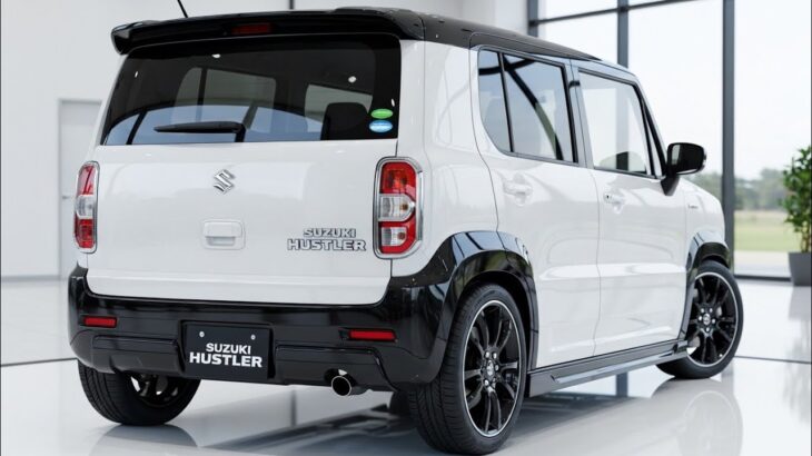 【衝撃】新型スズキ ハスラー2026が進化しすぎ！デザイン・燃費・安全装備がヤバい