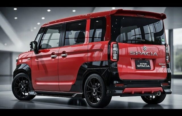 ついに公開, 2026年新型スズキ スペーシア完全公開, 日本の軽ハイトワゴンが大進化, 最新デザインと燃費性能が凄い