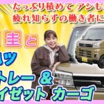 竹岡 圭とダイハツe-アトレー＆e-ハイゼット カーゴ「たっぷり積めてアシも長い！疲れ知らずの働き者に初試乗！！」【TAKEOKA KEI ×eATRAI＆eHIJET CARGO】