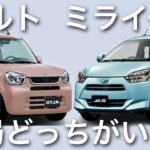 [コスパ最強] アルトとミライース結局どっちがいいの？アルト乗りが解説！