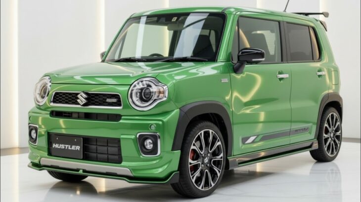 Ftついに公開！2026年式 スズキ・ハスラー 完全レビュー｜デザイン・燃費・走行性能のすべてが明らかに