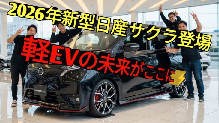 2026年最新日産サクラ完全公開軽EVの常識を変える革新モデル驚異の静粛性と最先端テクノロジー今すぐチェックすべき一台