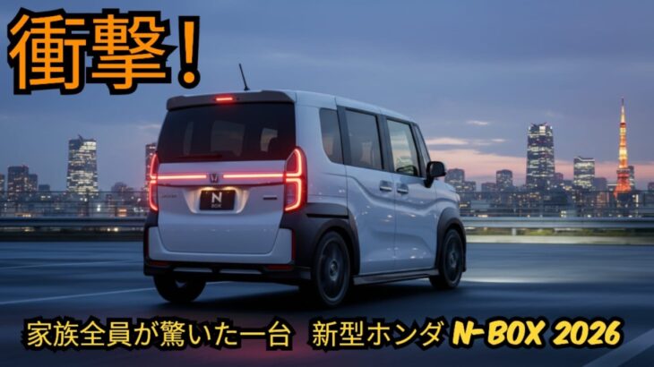 ついに解禁！2026年型 ホンダ新型N-BOX 完全公開 — 誰も知らなかった衝撃の真実