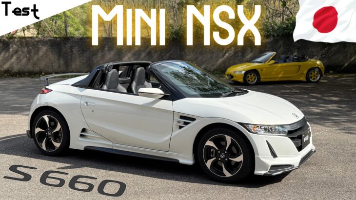 “Test” La dernière sportive propulsion produite par Honda 🇯🇵 “S660 Alpha de 2017”