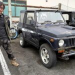 スズキ ジムニー（JA11）参考動画　幌車オープンのジムニー